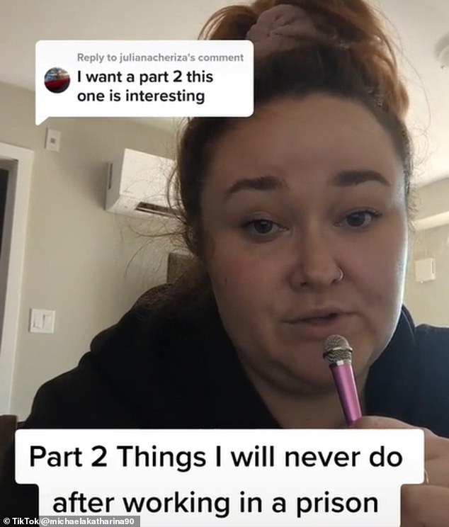 Michaela shared two videos, which collectively racked up over 750,000 views, in which she shared a series of safety tips