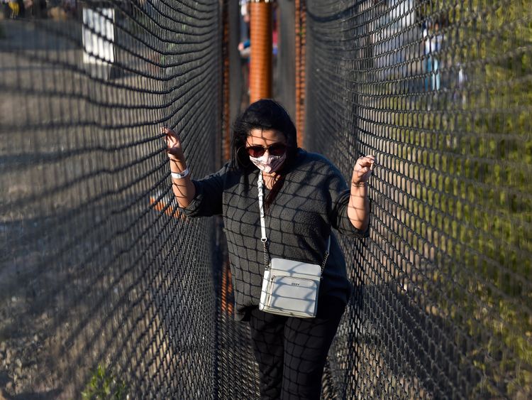 Walk on the net in Hatta