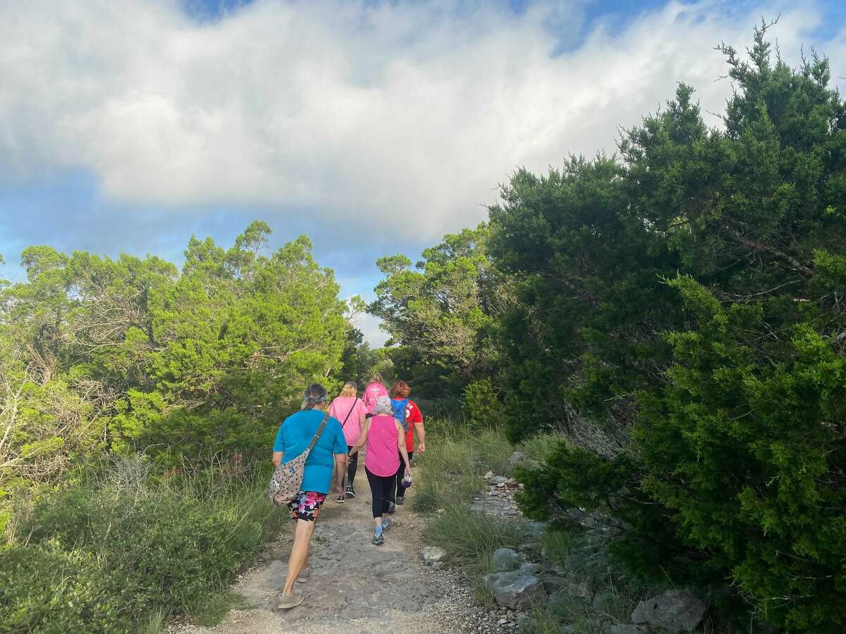 I hiked with the most self-sufficient group of ladies on Saturday.