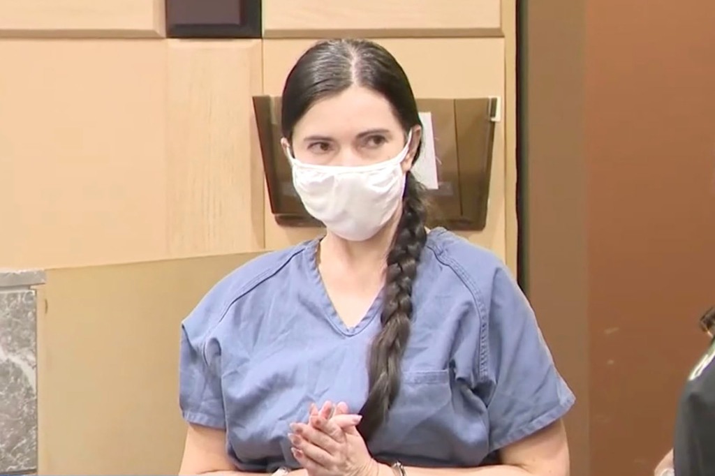Oleh Makarenko's mother, Inna, appears in a South Florida court.