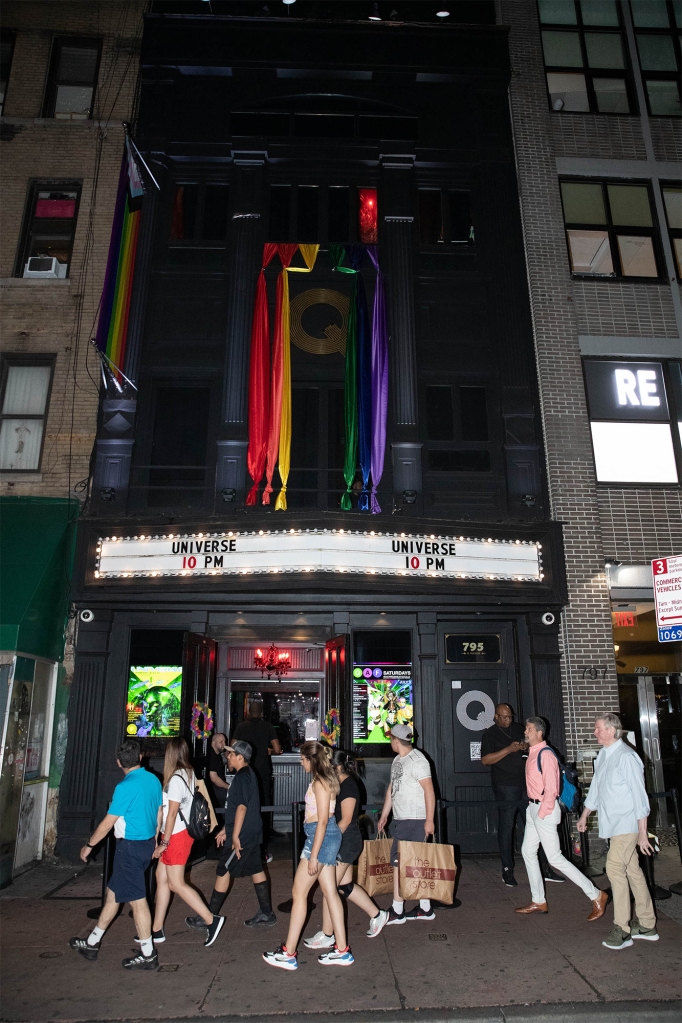 The Q, a bar at 795 Eighth Ave. in Manhattan, is seen Friday, July 8, 2022.