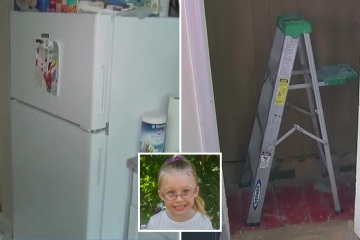Haunting first look at house at center of missing girl case as floors are removed